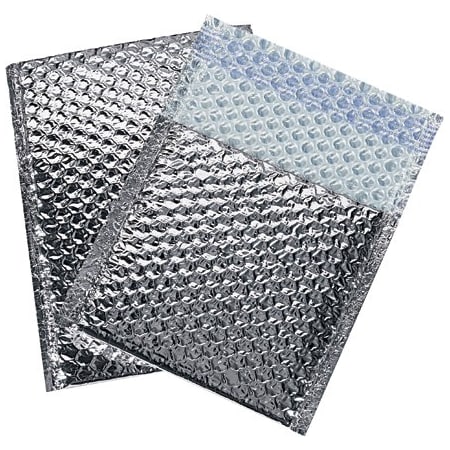 Bsc Preferred 6 x 6-1/2'' Cool Shield Bubble Mailers, 100PK BUY00026906